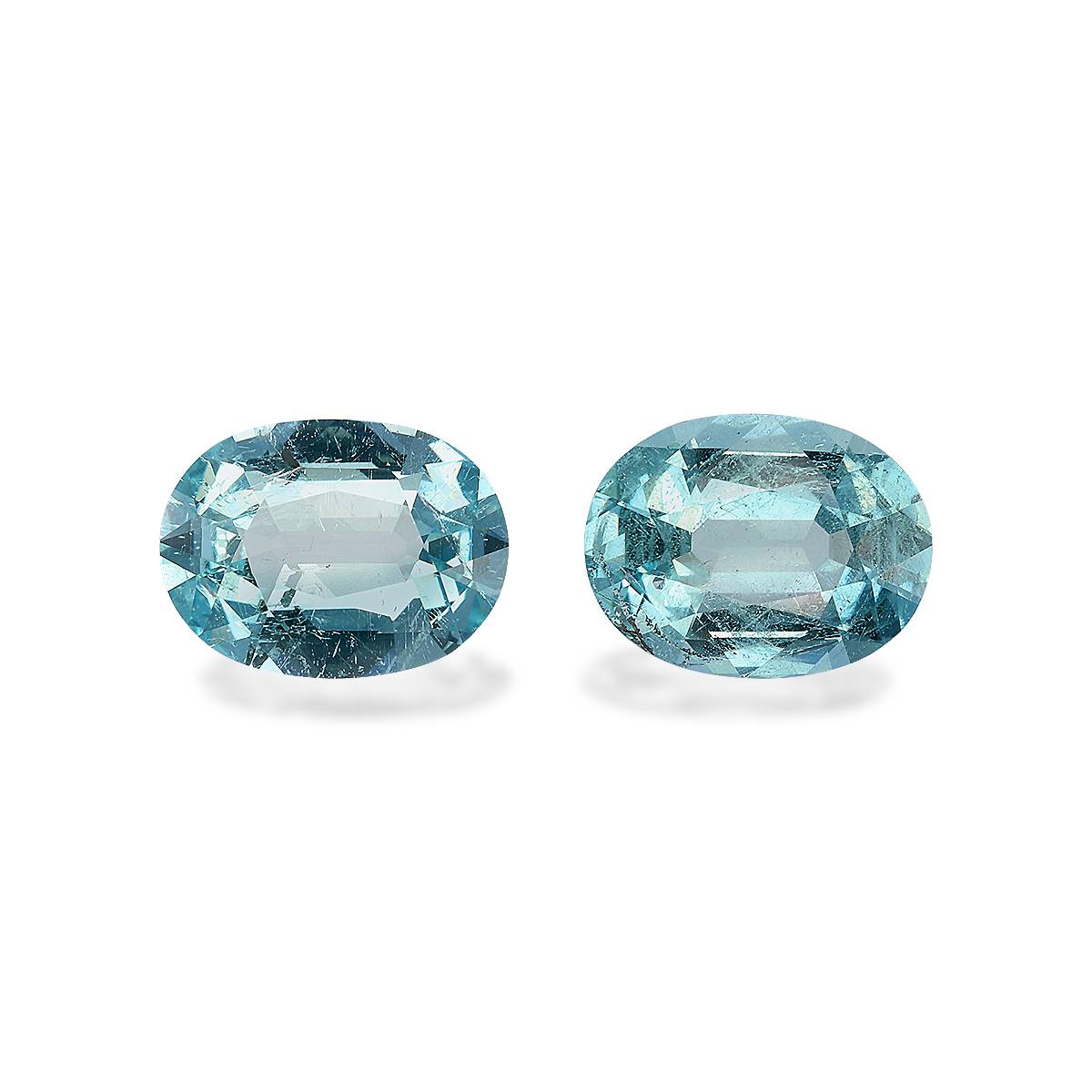 Santa Maria Blue Aquamarine 7.2ct Pair