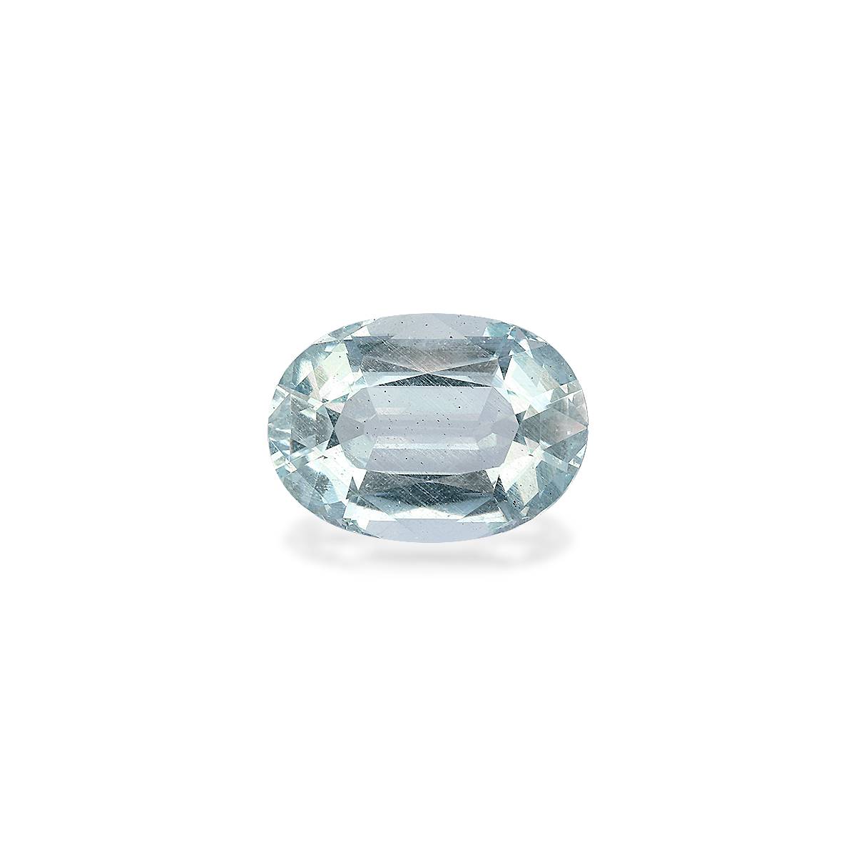 baby blue aquamarine, 5.4ct oval cut — main view