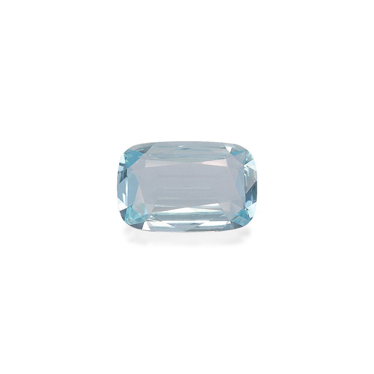 baby blue aquamarine, 2.91ct cushion cut — main view