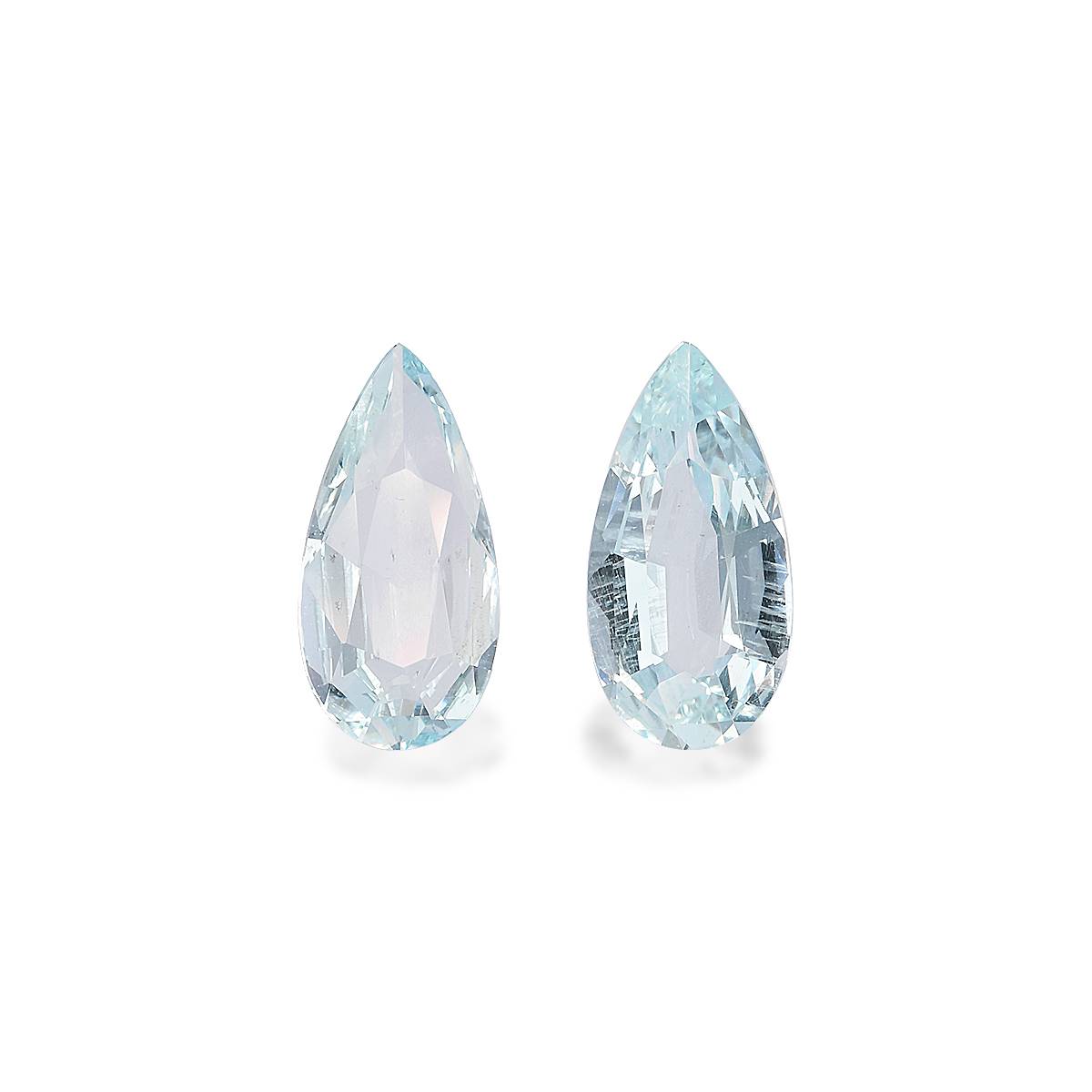 Baby Blue Aquamarine 4.46ct Pair