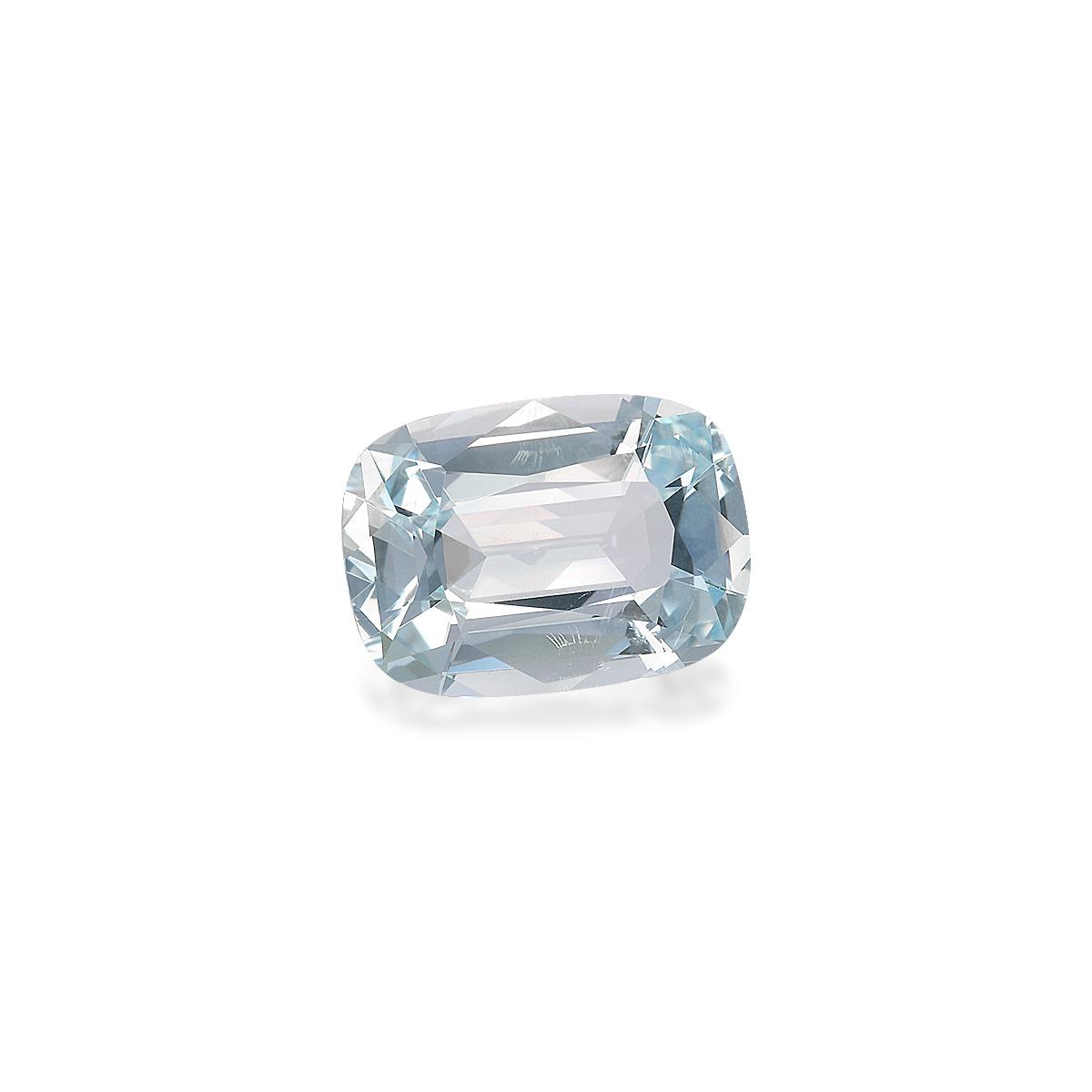 baby blue aquamarine, 4.71ct cushion cut — view 3
