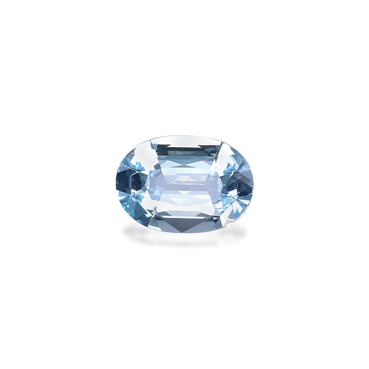 baby blue aquamarine, 4.49ct oval cut — main view