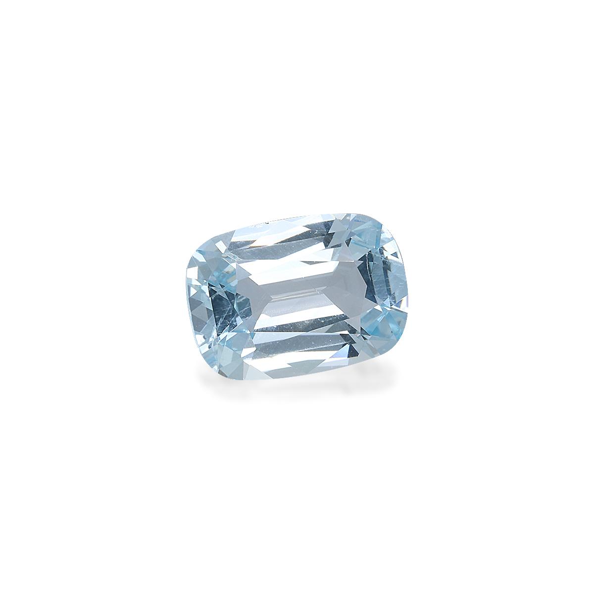 baby blue aquamarine, 2.54ct cushion cut — view 3