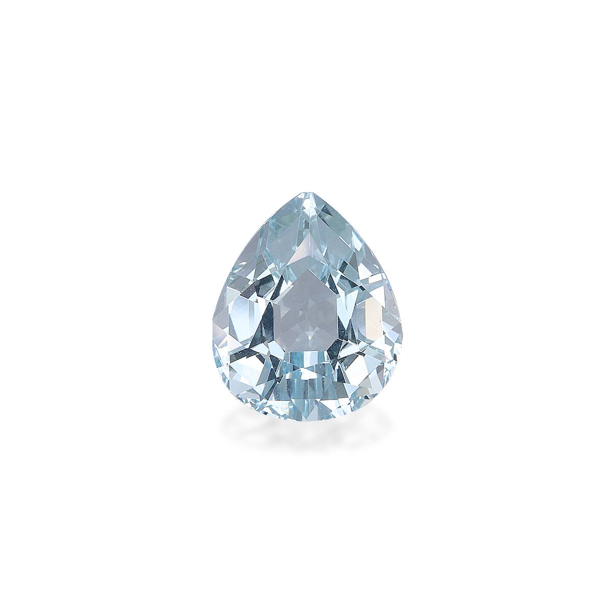 sky blue aquamarine, 4.6ct pear cut — main view