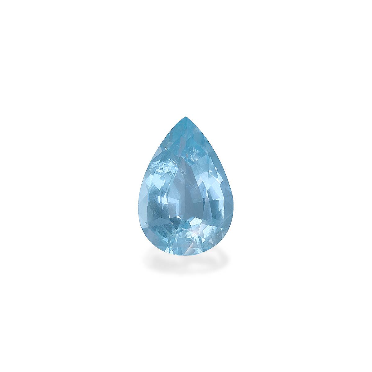 Santa Maria blue aquamarine, 5.38ct pear cut — main view