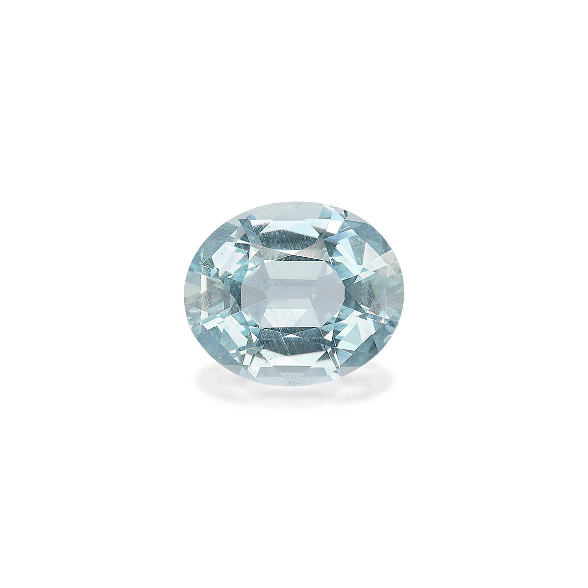 baby blue aquamarine, 4.75ct oval cut — main view