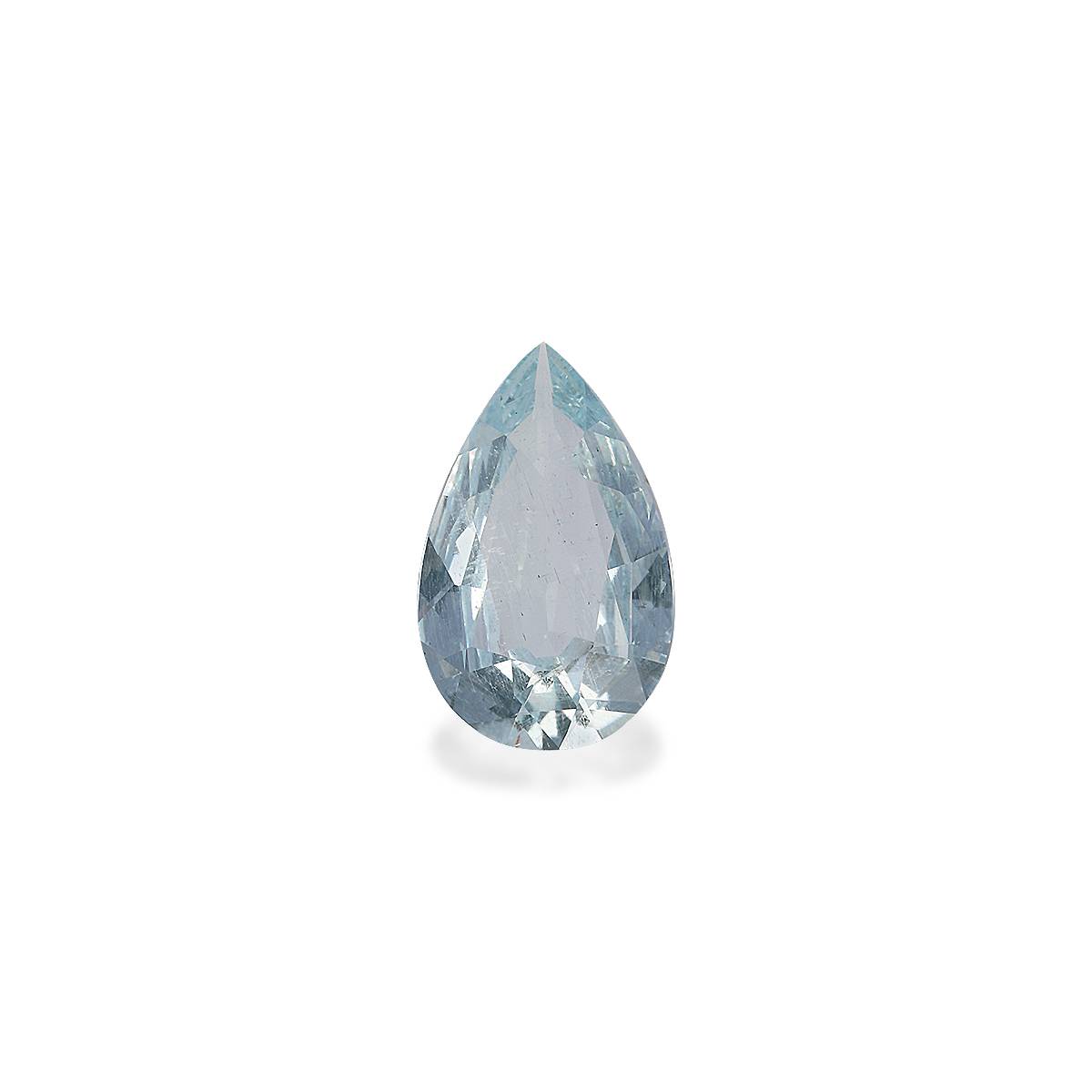 baby blue aquamarine, 3.5ct pear cut — main view