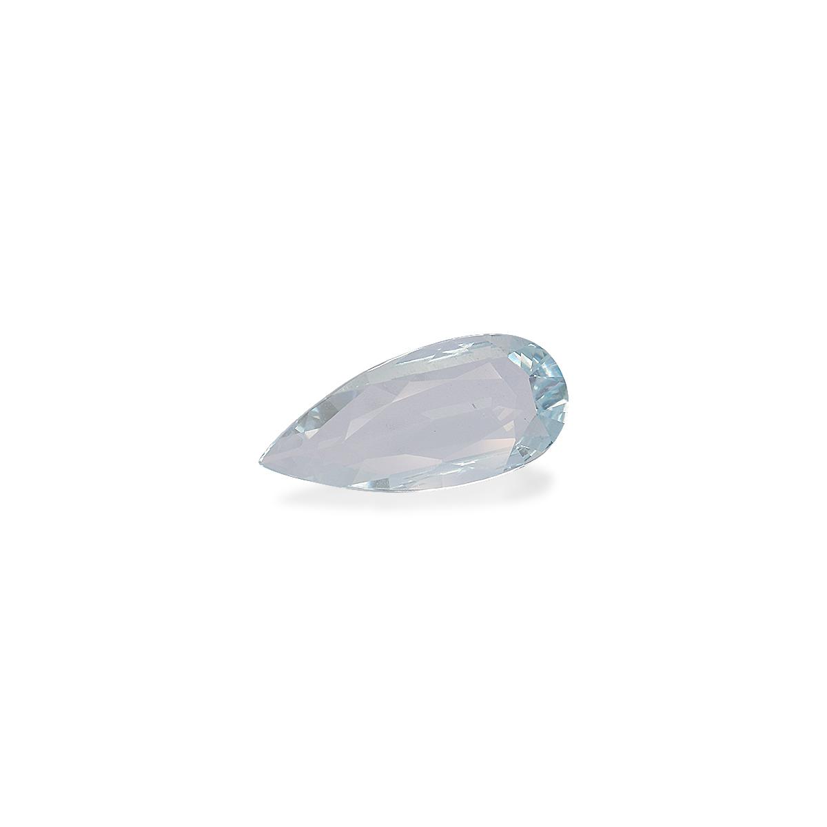 baby blue aquamarine, 2.45ct pear cut — view 3