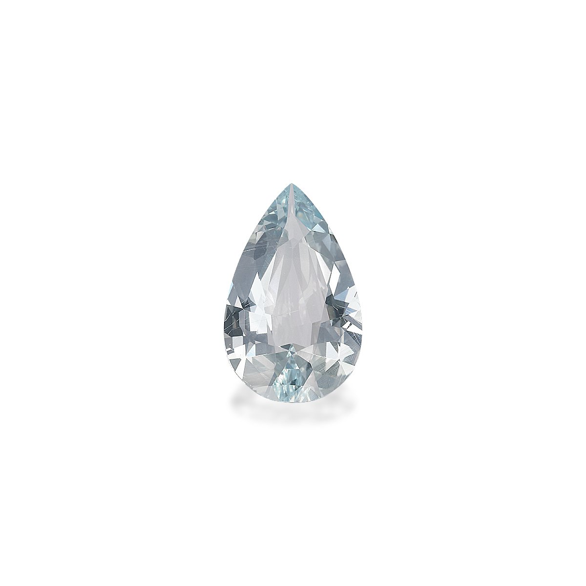 sky blue aquamarine, 4.85ct pear cut — main view