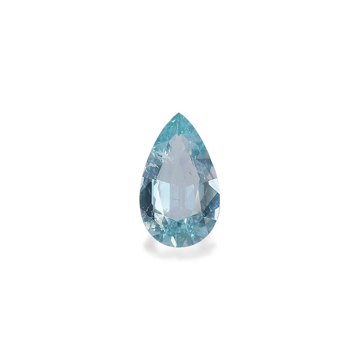 arctic blue aquamarine, 3.29ct pear cut — main view