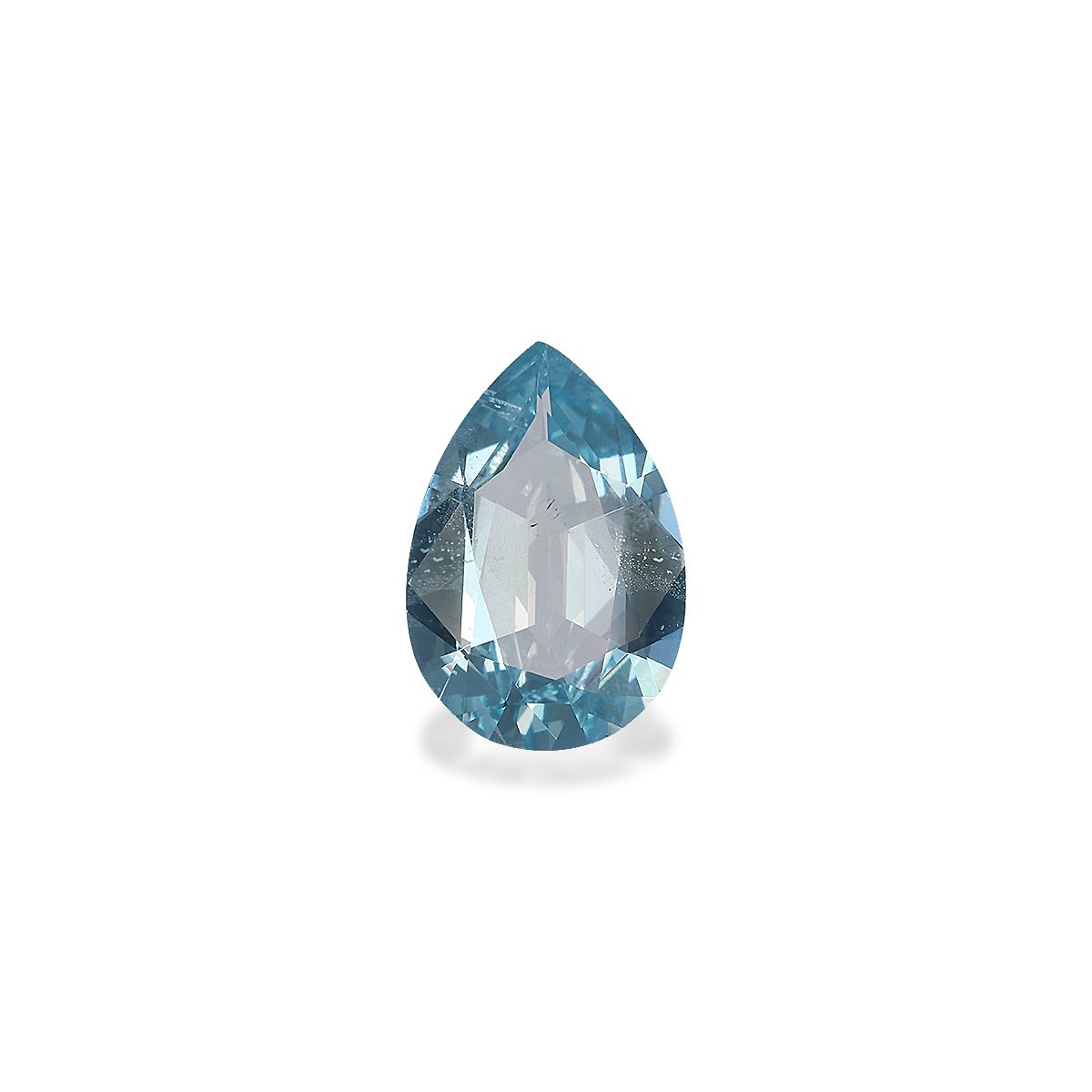 baby blue aquamarine, 2.12ct pear cut — main view