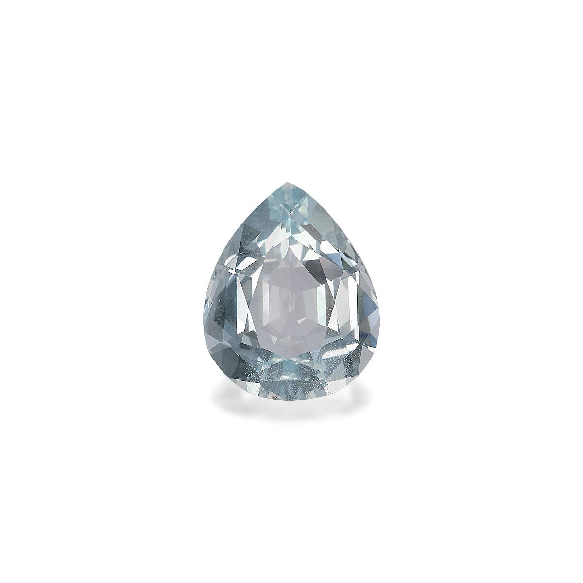 baby blue aquamarine, 3.4ct pear cut — main view