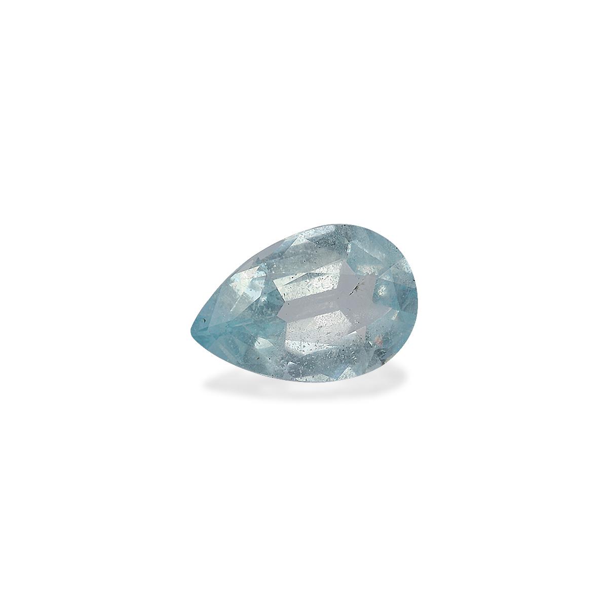 baby blue aquamarine, 2.51ct pear cut — view 3