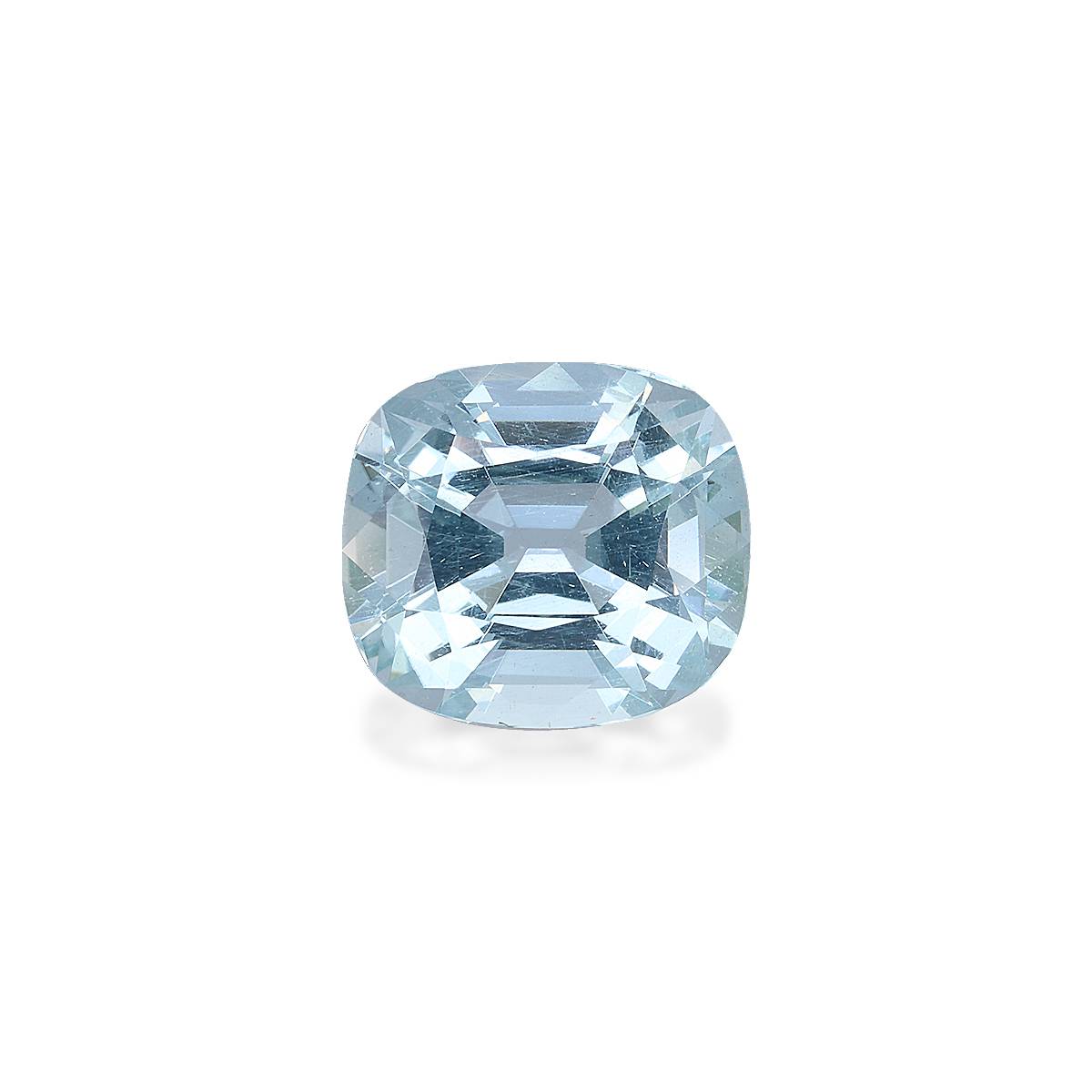 baby blue aquamarine, 4.61ct cushion cut — main view