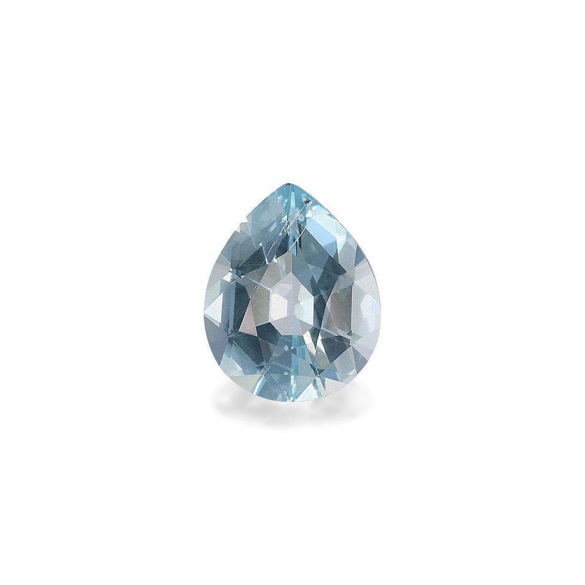 baby blue aquamarine, 2.31ct pear cut — main view