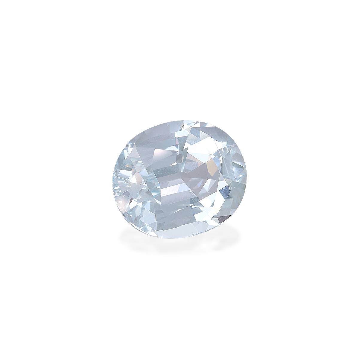 sky blue aquamarine, 16.43ct oval cut — view 3