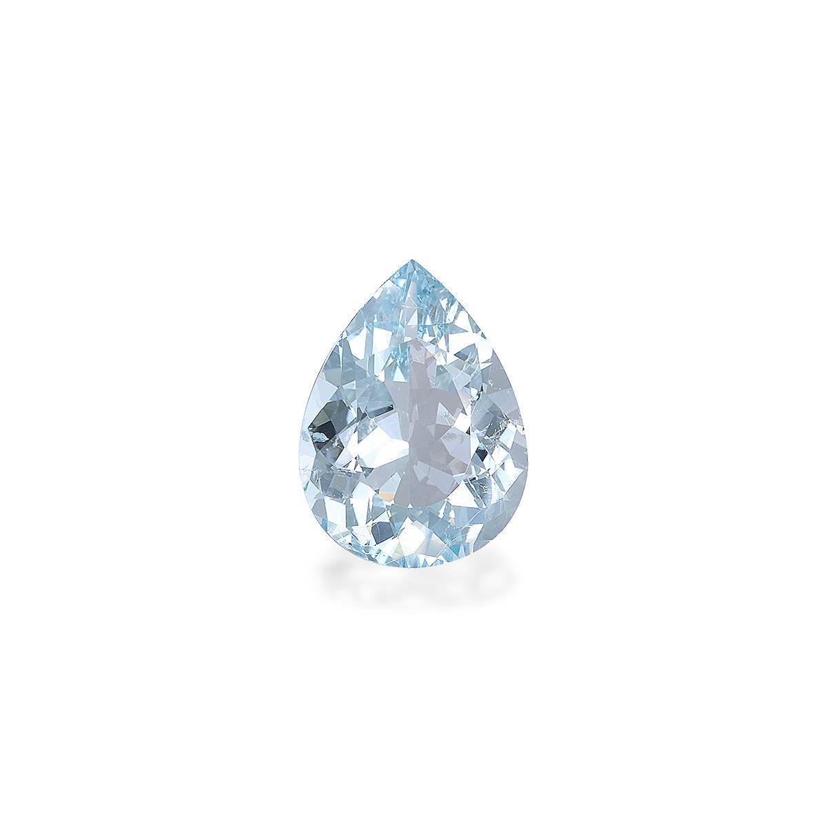 baby blue aquamarine, 11.75ct pear cut — main view