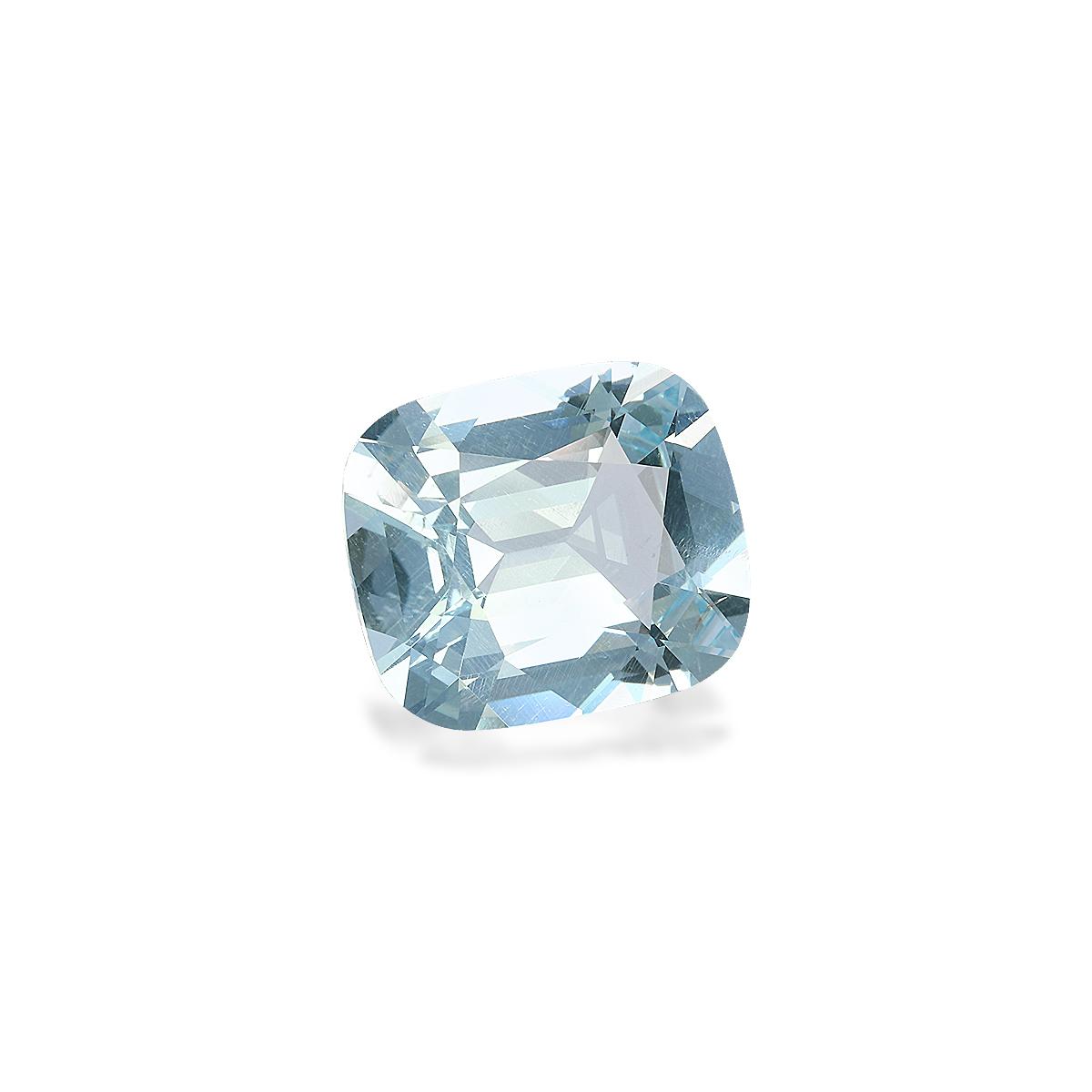 baby blue aquamarine, 10.7ct cushion cut — view 3