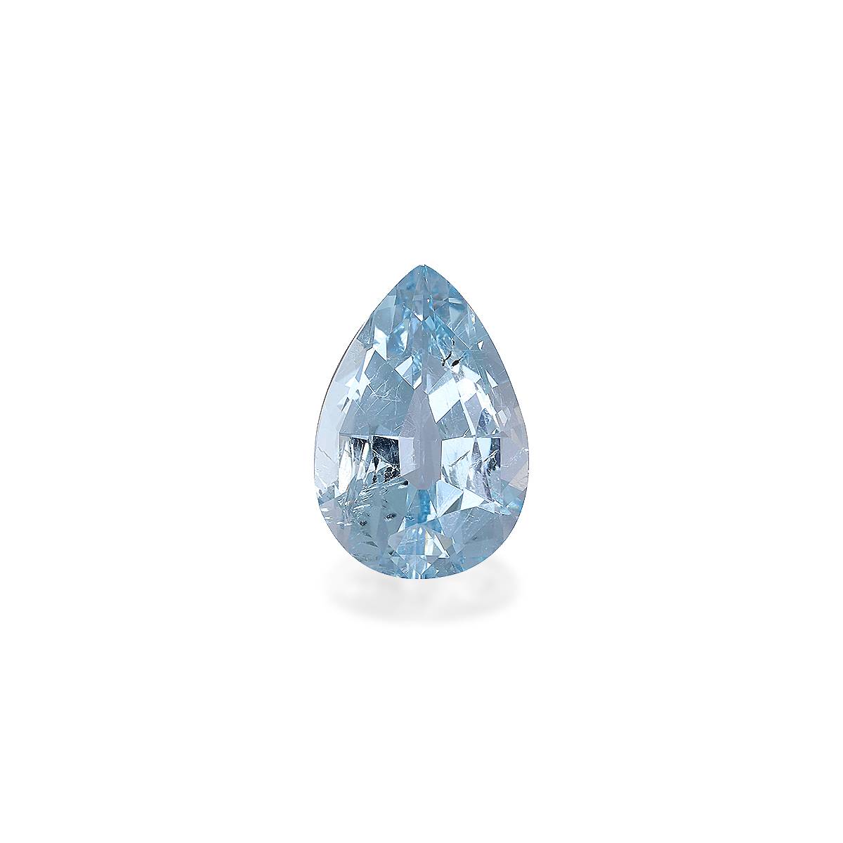 baby blue aquamarine, 2.71ct pear cut — main view