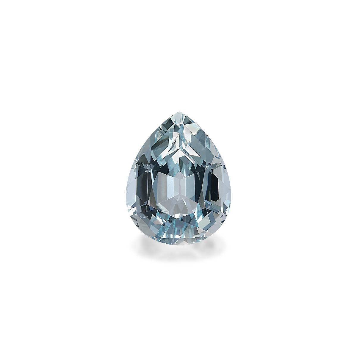 sky blue aquamarine, 16.3ct pear cut — main view