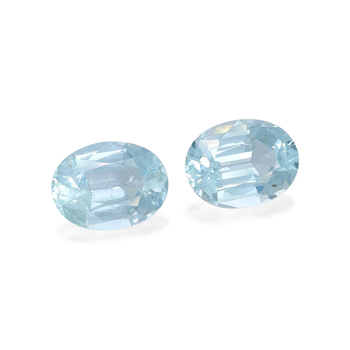 baby blue aquamarine, 17.8ct oval cut — view 3