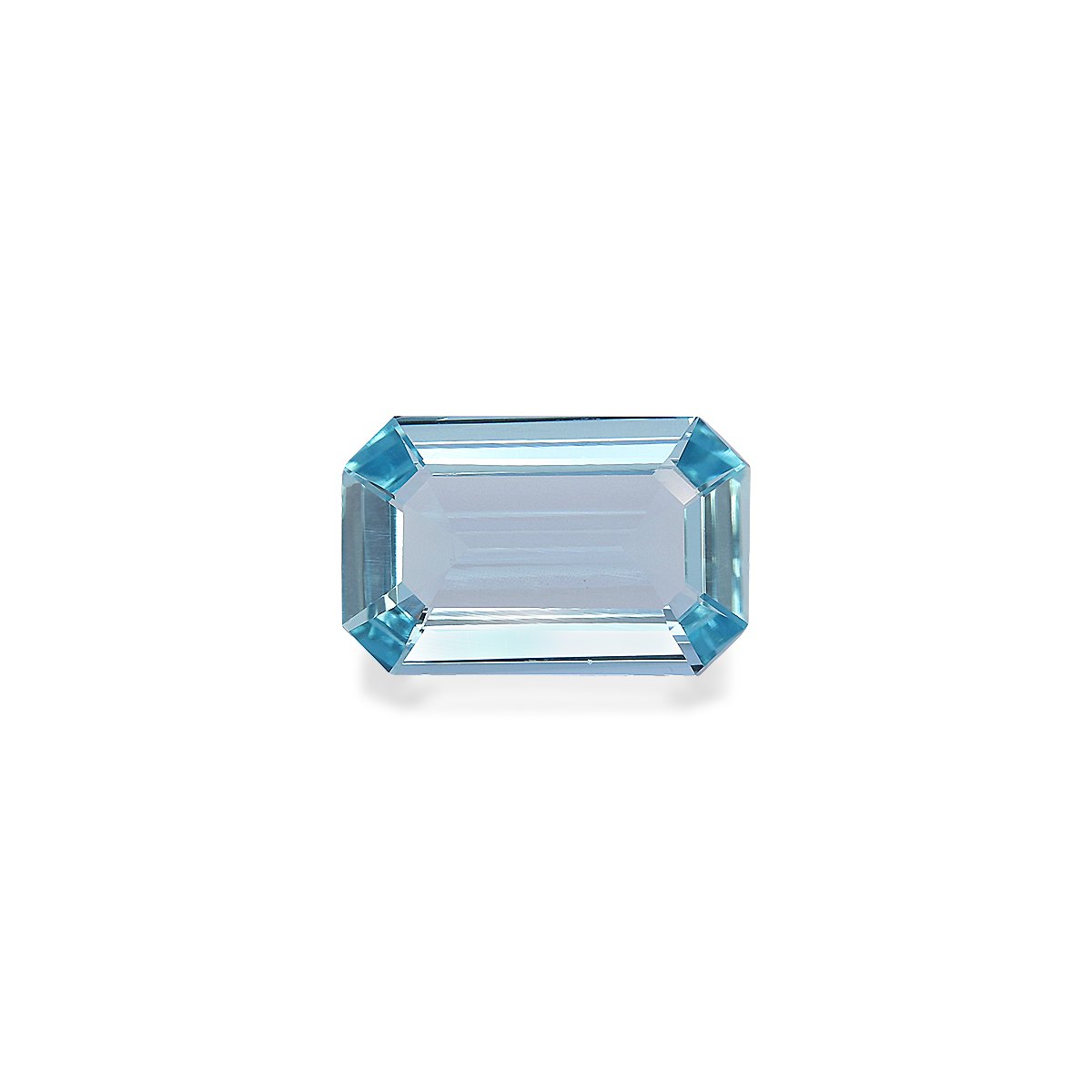 arctic blue aquamarine, 5ct rectangular cut — main view