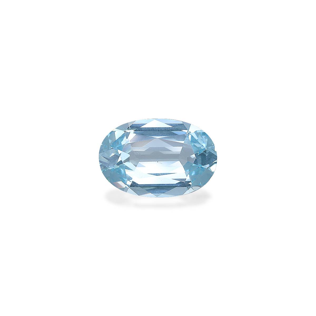 baby blue aquamarine, 3.13ct oval cut — main view