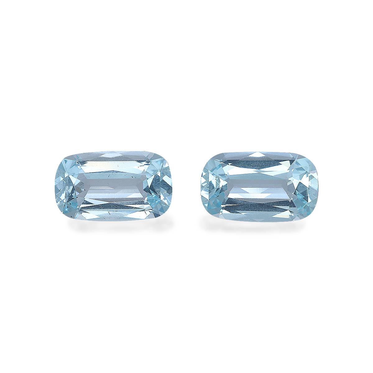 baby blue aquamarine, 5.88ct cushion cut — main view