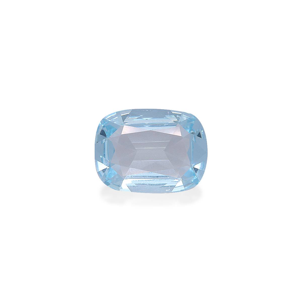 baby blue aquamarine, 2.41ct cushion cut — main view