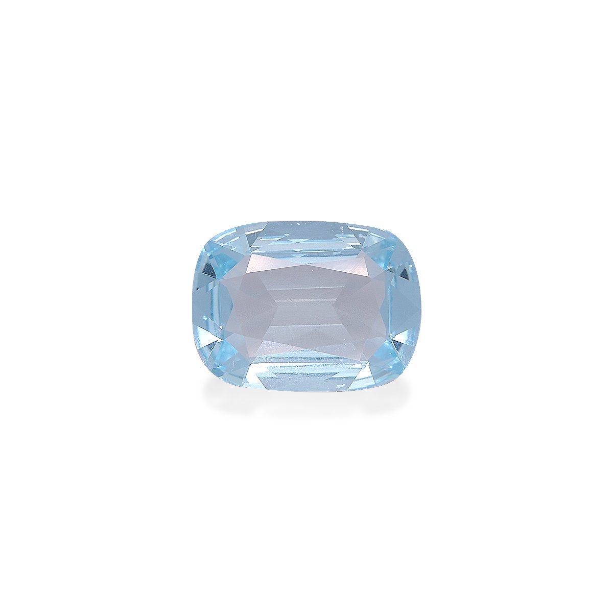 baby blue aquamarine, 2.41ct cushion cut — main view