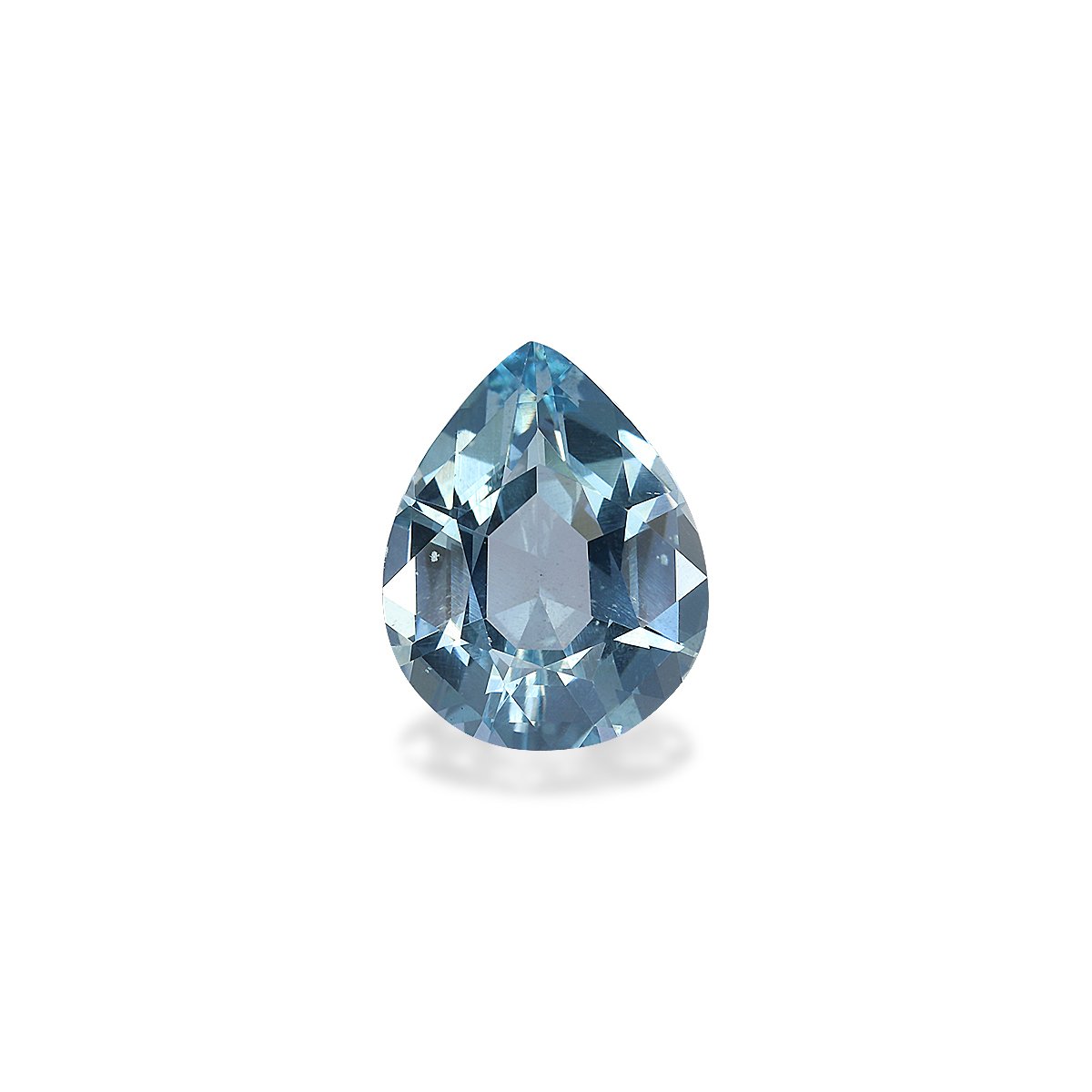 Santa Maria blue aquamarine, 2.71ct pear cut — main view