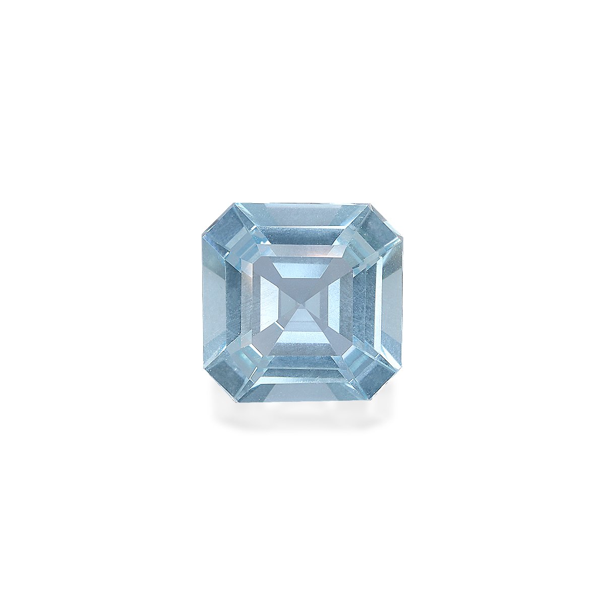 baby blue aquamarine, 2.46ct square cut — main view