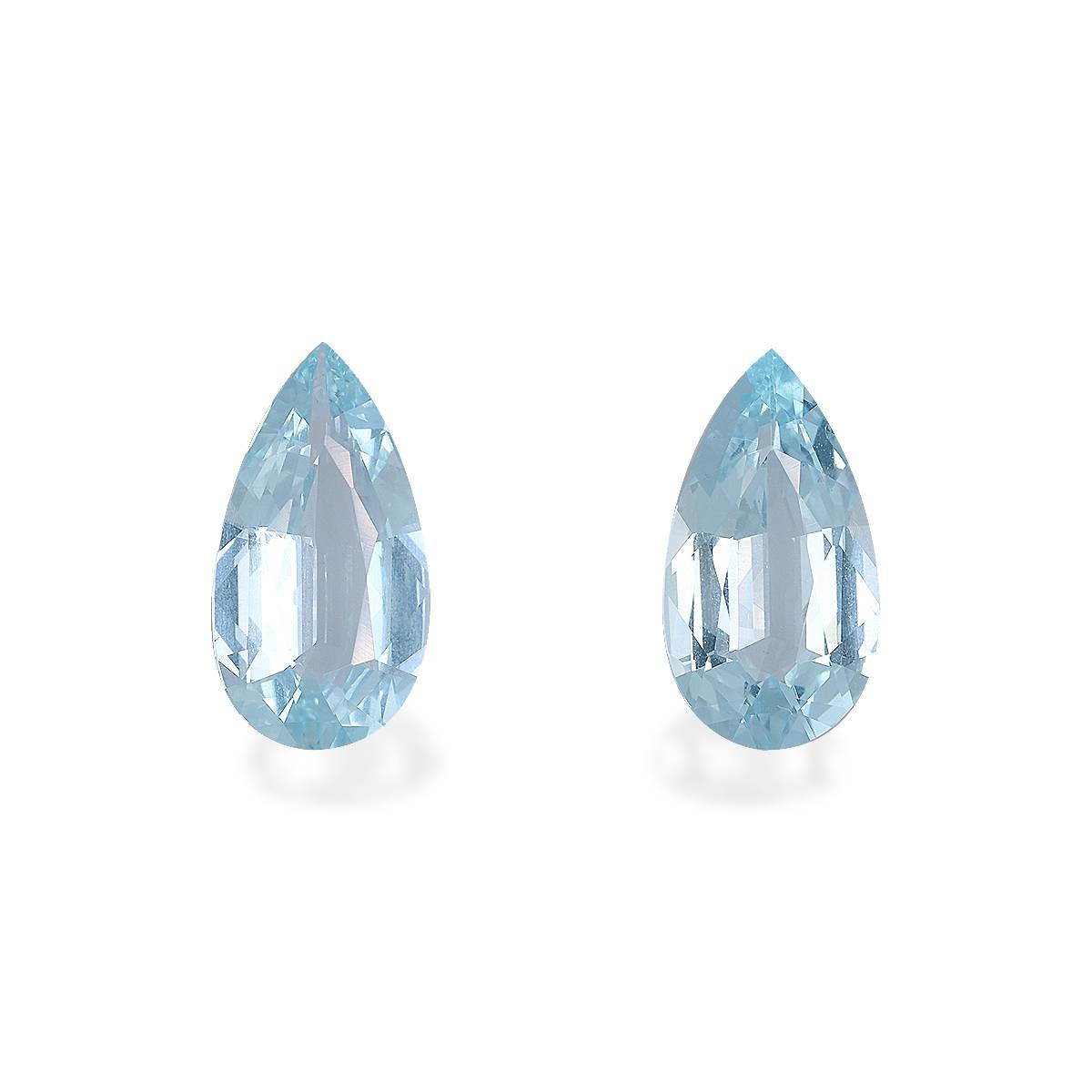 baby blue aquamarine, 3.62ct pear cut — main view