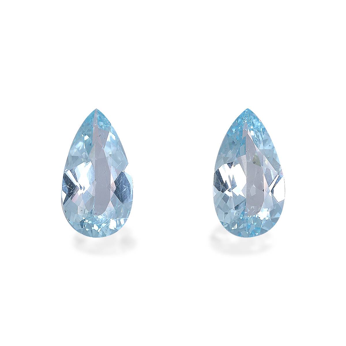 baby blue aquamarine, 4.18ct pear cut — main view