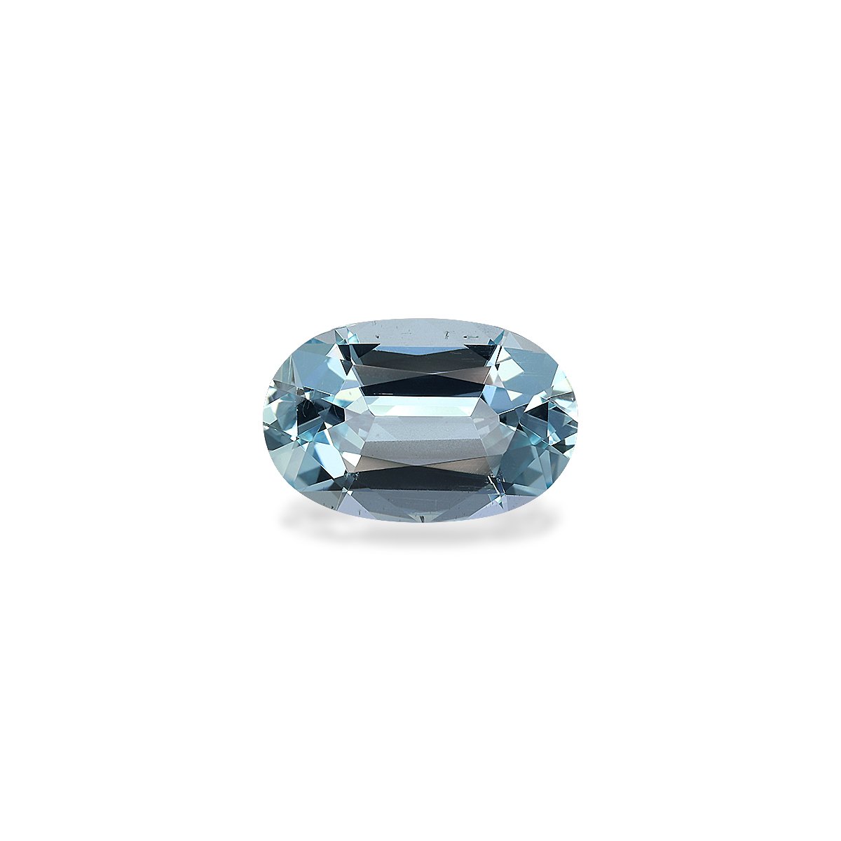 baby blue aquamarine, 2.68ct oval cut — main view
