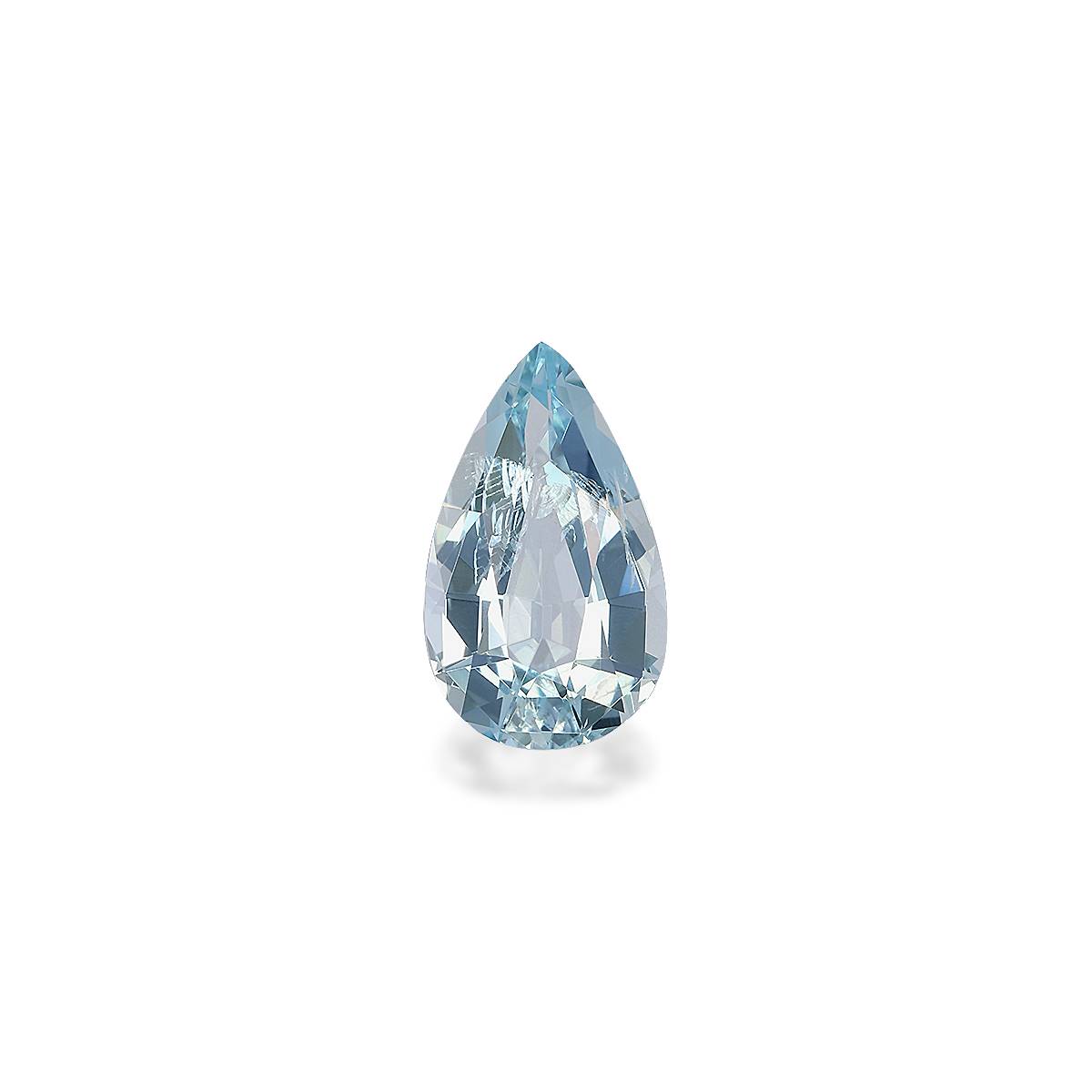 baby blue aquamarine, 2.04ct pear cut — main view