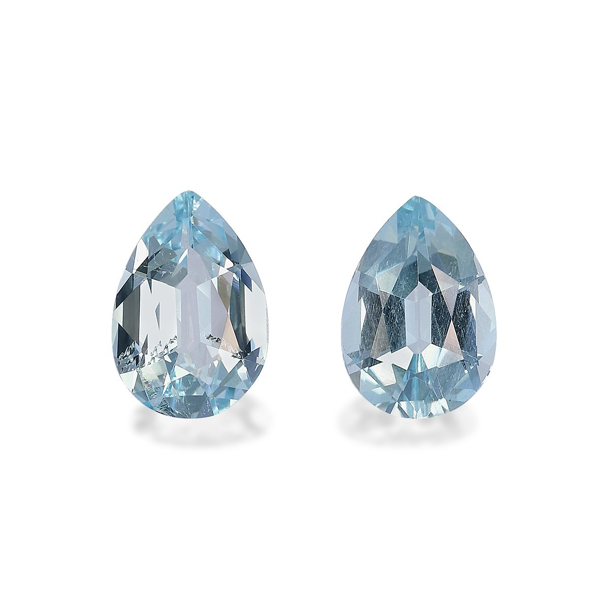 baby blue aquamarine, 2.63ct pear cut — main view