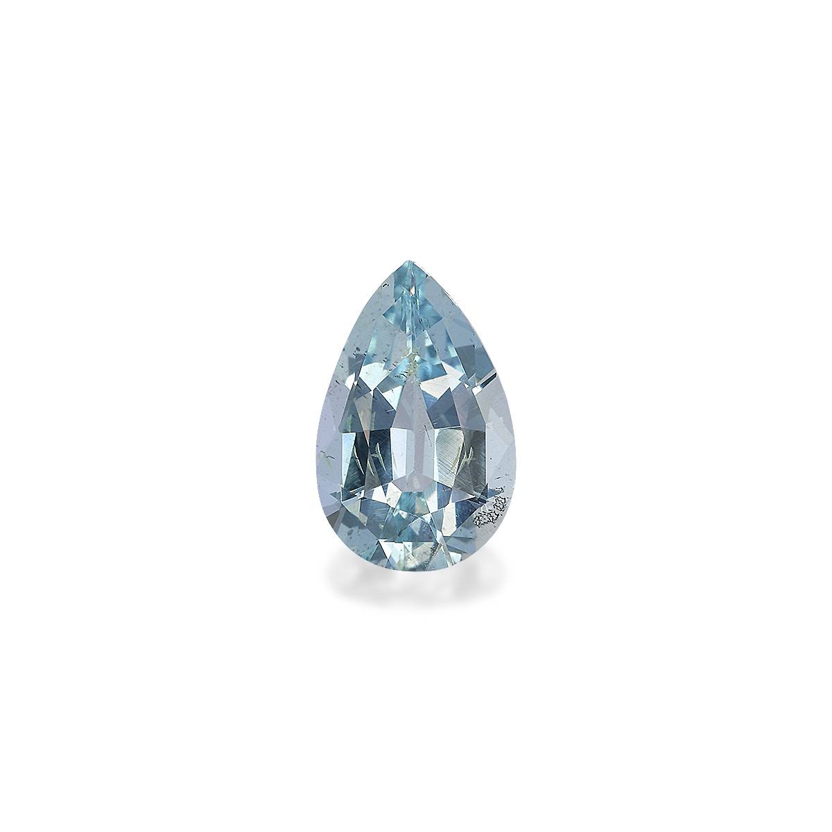 baby blue aquamarine, 1.8ct pear cut — main view