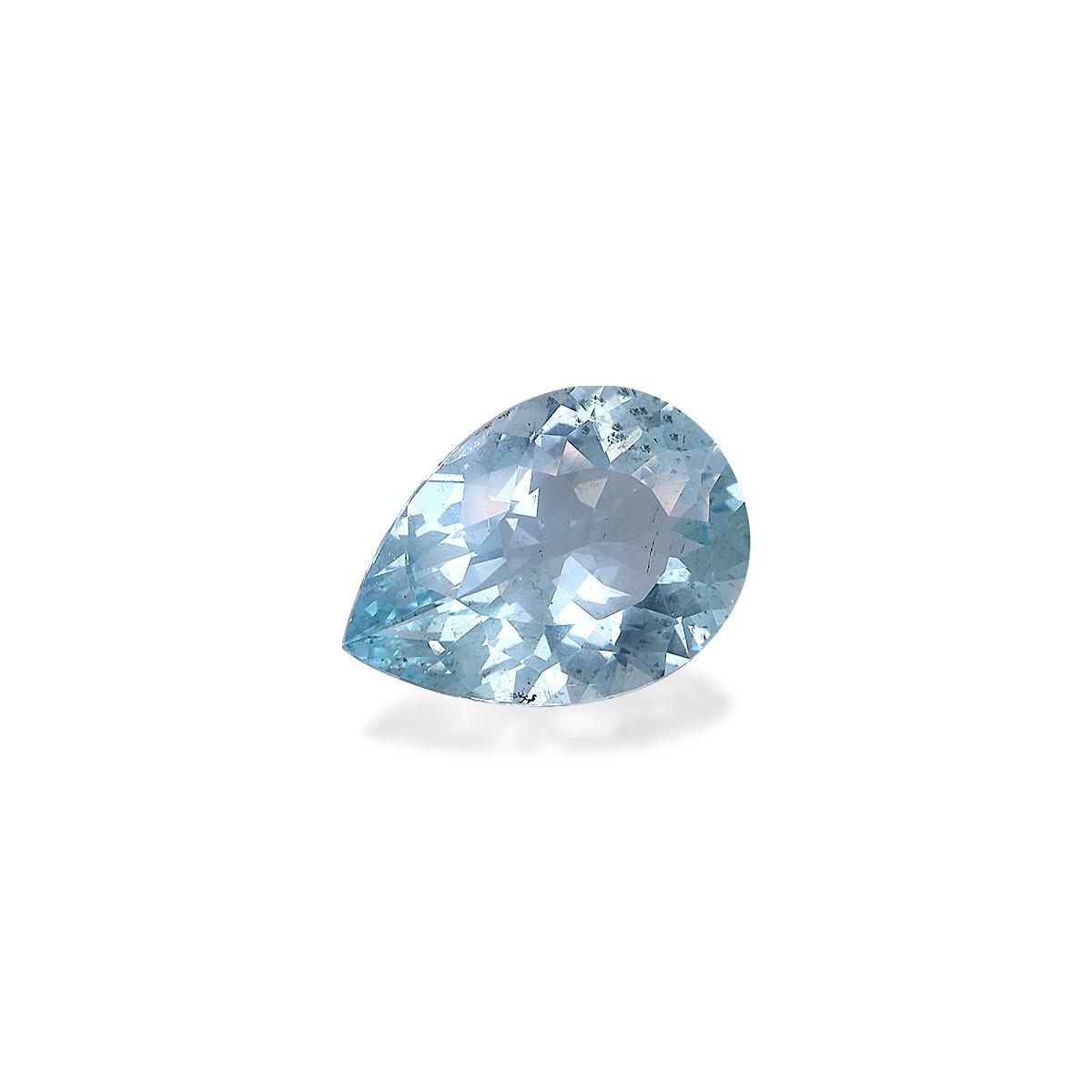 Santa Maria blue aquamarine, 5.53ct pear cut — view 3