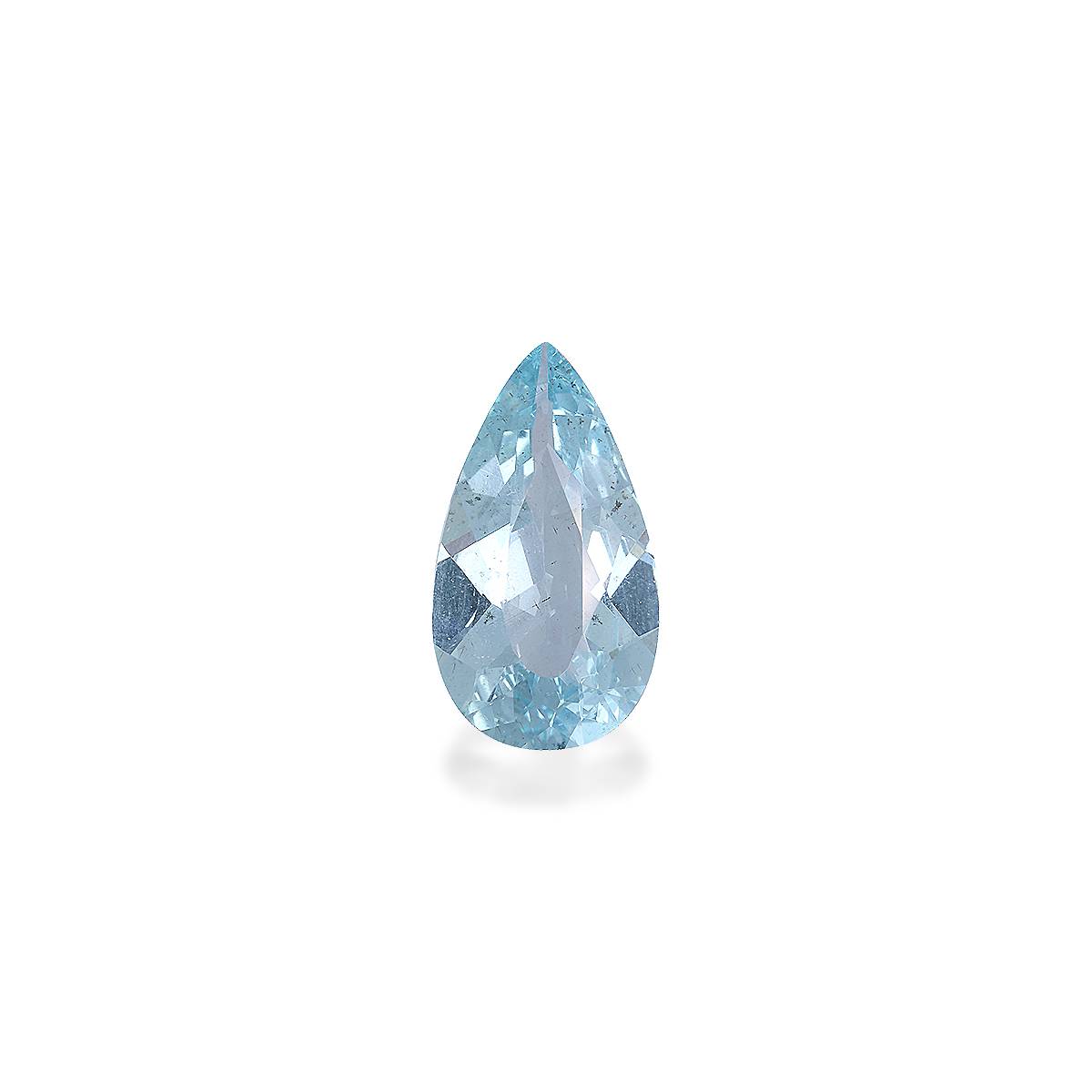 Santa Maria blue aquamarine, 3.35ct pear cut — main view
