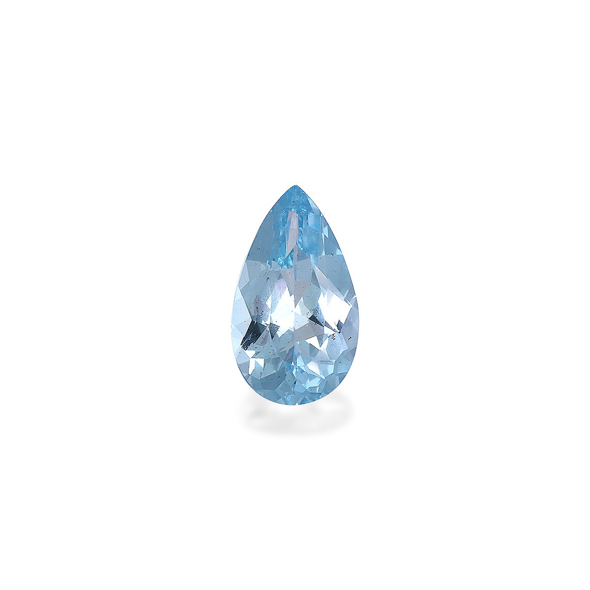 Santa Maria blue aquamarine, 4.05ct pear cut — main view