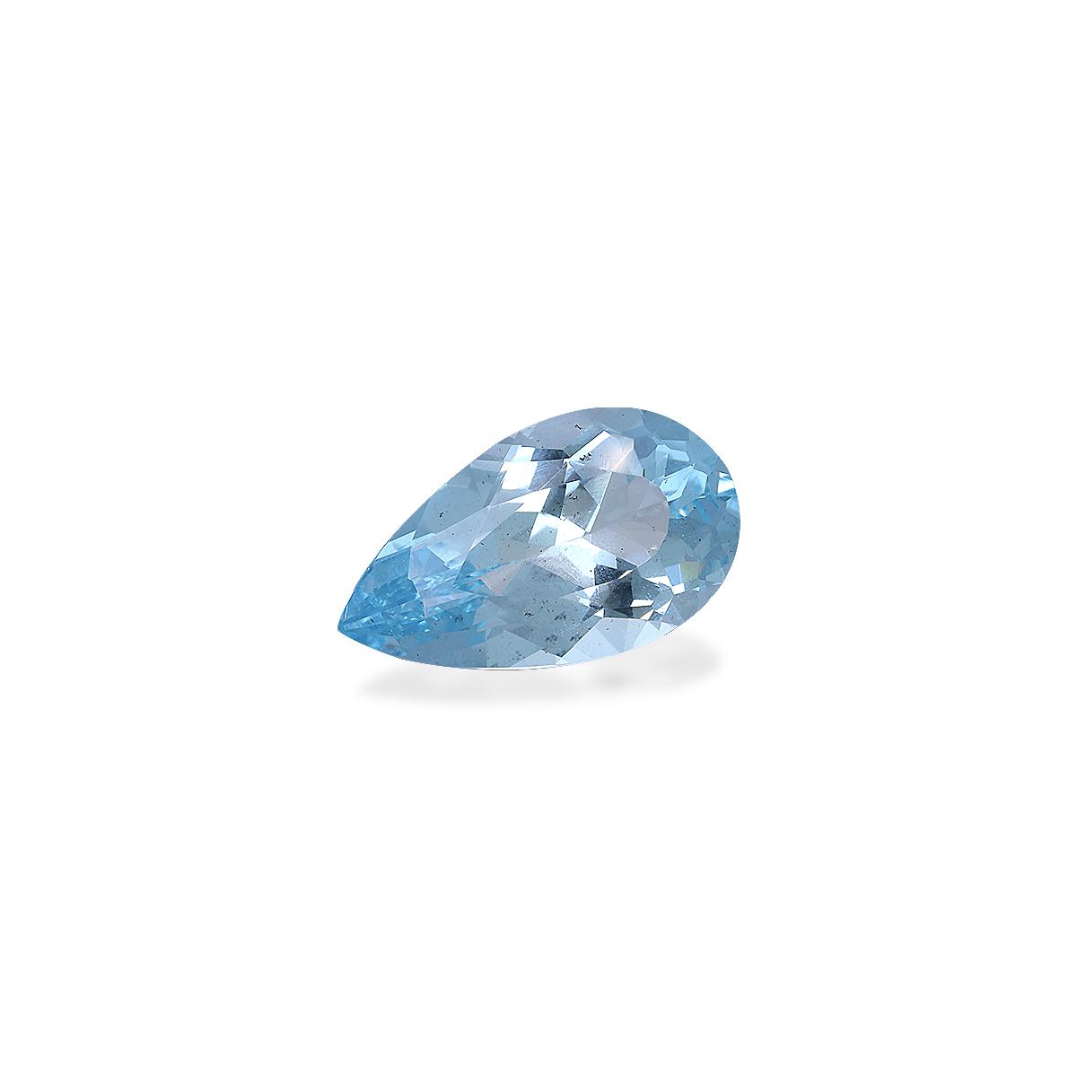 Santa Maria blue aquamarine, 4.05ct pear cut — view 3