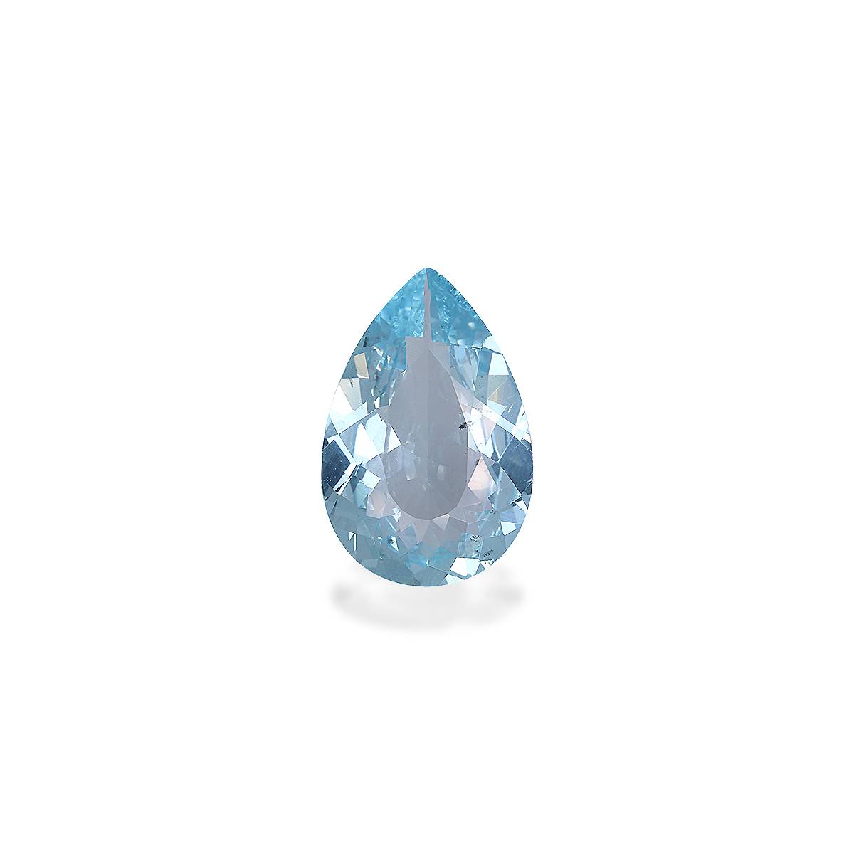 baby blue aquamarine, 5.58ct pear cut — main view