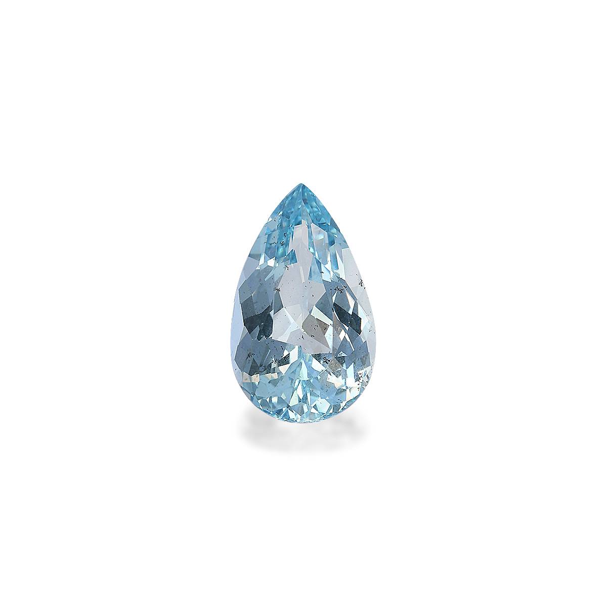 baby blue aquamarine, 6.17ct pear cut — main view