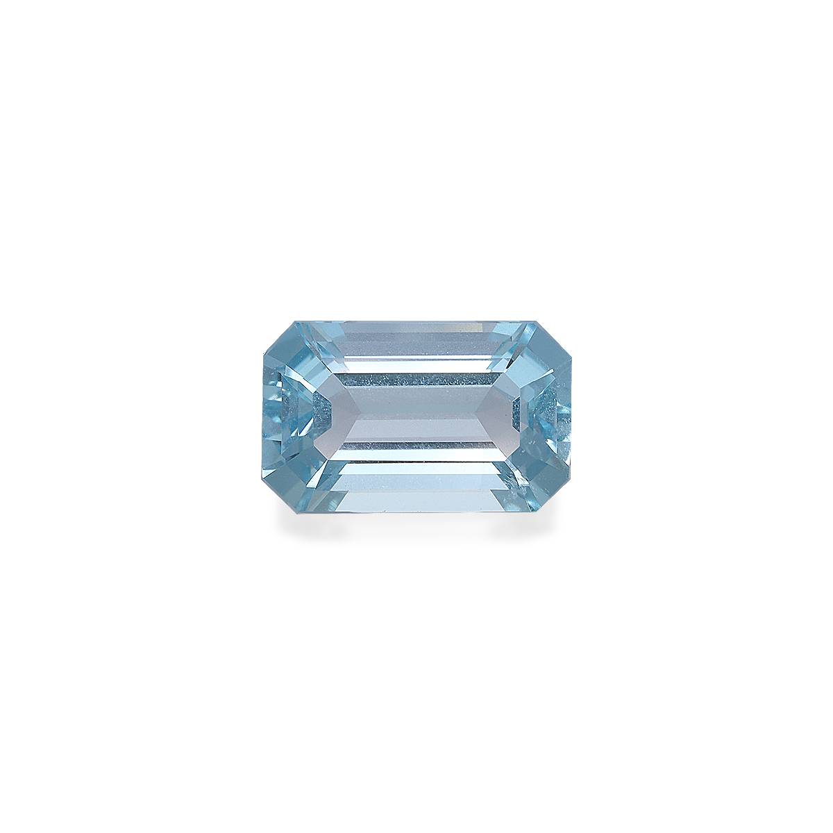 sky blue aquamarine, 2.71ct rectangular cut — main view