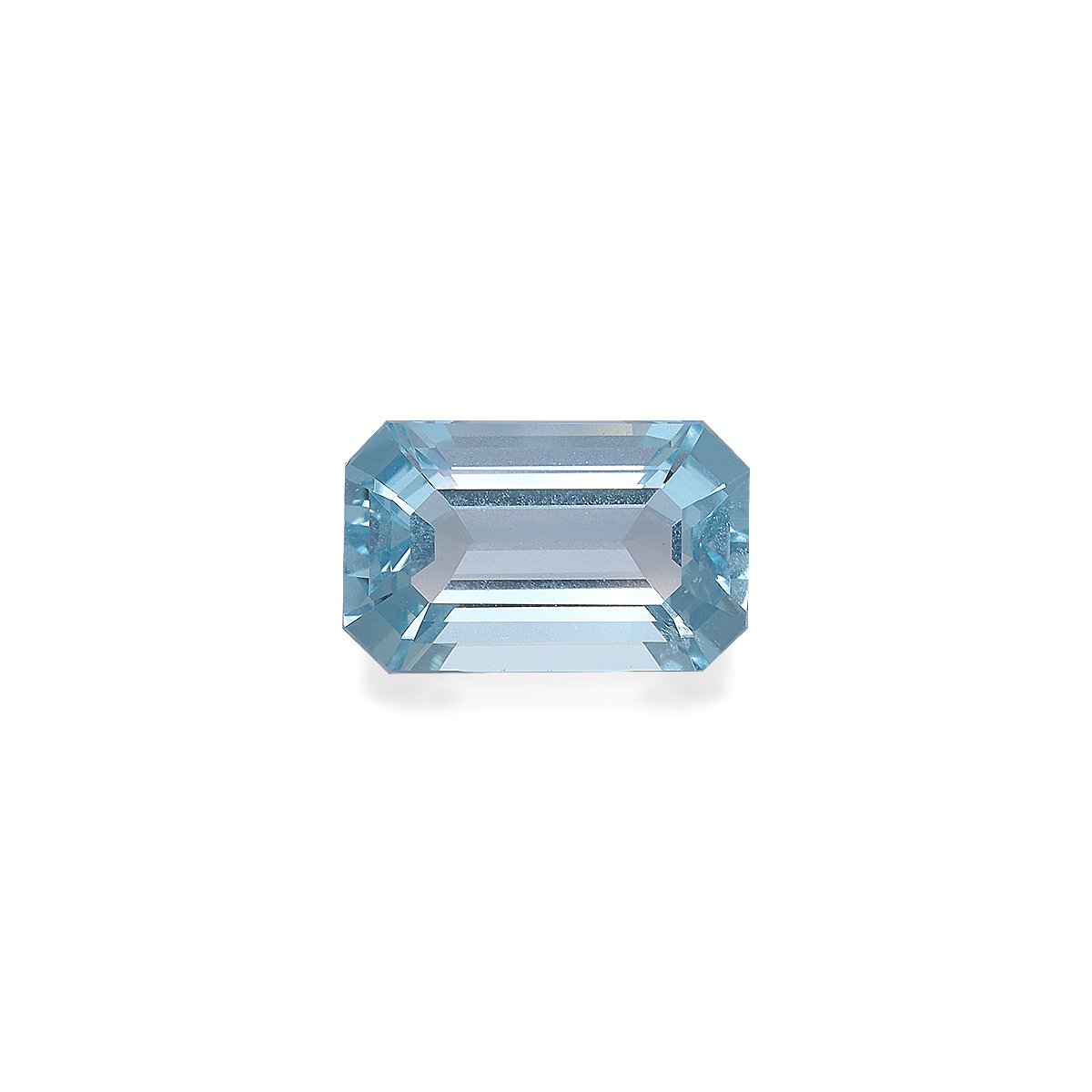 sky blue aquamarine, 2.71ct rectangular cut — main view