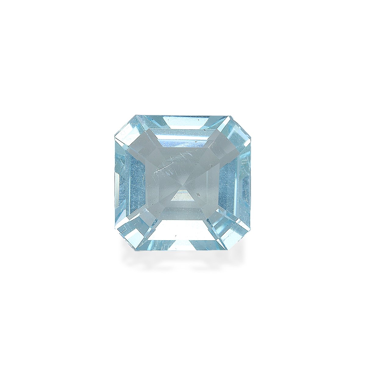 sky blue aquamarine, 2.95ct square cut — main view