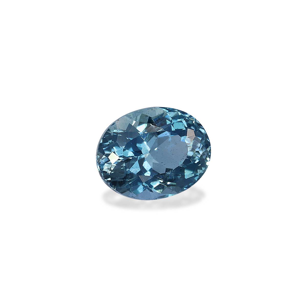 Santa Maria blue aquamarine, 1.95ct oval cut — view 3