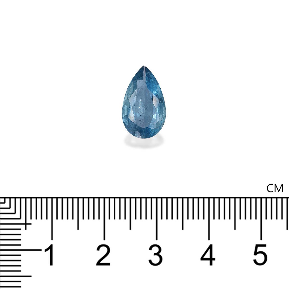 Santa Maria blue aquamarine, 2.48ct pear cut — view 4