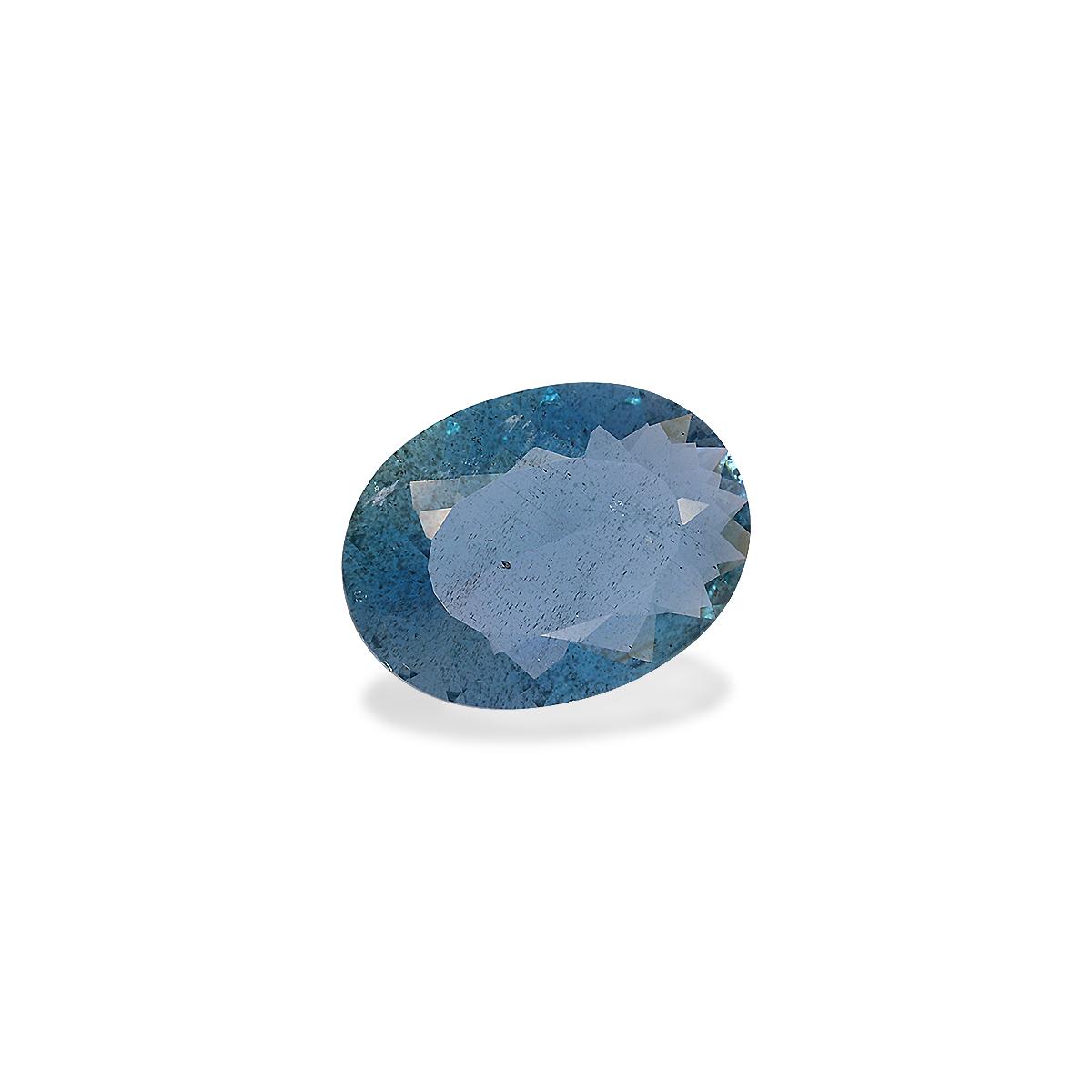 Santa Maria blue aquamarine, 4.07ct oval cut — view 3